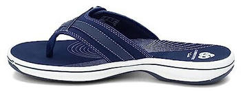 Clarks Breeze Sea Flipflop marineblaues Synthetikmaterial