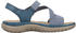 Rieker Riemchensandalen 64870 blau