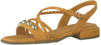 Marco Tozzi Damen-Sandalette orange gelb