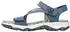 Rieker Damen Trekkingsandalen blau