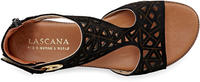 Lascana Sandale schwarz hochwertigem Leder Cut-Outs 31857605-37