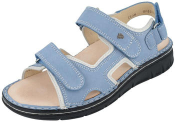 Finn Comfort Wanaka Soft Sandale blau weiß