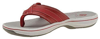 Clarks Breeze Sea Flipflop synthetisches rot