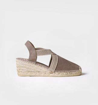 Toni Pons TONA Keilsandalette taupe