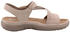 Rieker Trekking Sandale beige 64870-62 Riemchen Klettverschluss