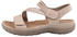 Rieker Trekking Sandale beige 64870-62 Riemchen Klettverschluss