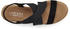 Lascana Sandalette Keilabsatz und elastischen Riemen schwarz