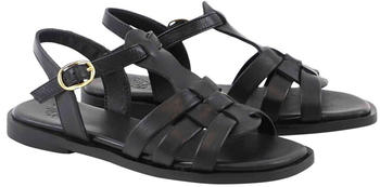Apple of Eden Sandalen Ayla Dornschließe Leder schwarz