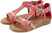 LASCANA Sandale "Sommerschuh, Sandalette, offener Schuh," mit aufwendiger Verzierung