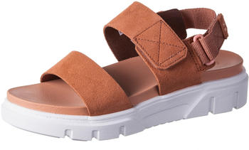 Timberland Greyfield 2 Strap Sandal mid red suede