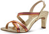 Tamaris Sandale Sandalette Metallic High Heel 1-28016-42