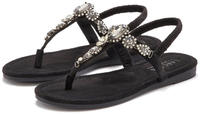 LASCANA Zehentrenner "Sommerschuh, offener Schuh," Sandale, Pantolette mit