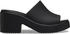 Crocs Brooklyn Damen-Sandalen Absatz schwarz