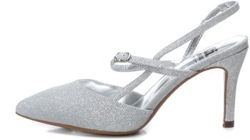 XTI 45272 Damen Kleid Silber Sandale Absatz