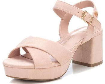 XTI Damen-Sandalen Schnallenverschluss violett