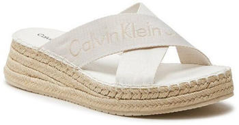 Calvin Klein Espadrilles Sporty Wedge Rope Sandal Mr YW0YW01364 weiß