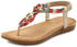 Lascana Sandalette flacher Absatz mehrfarbig