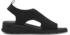 Tamaris COMFORT Sandale Sommerschuh Sandalette Keilabsatz maschinenwaschbar schwarz