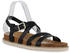 VAN HILL Riemchensandalen flach Profilsohle trendy Schuhe 215784 schwarz