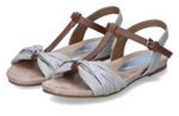 Tom Tailor Damen Sandale beige braun weiß 17043688