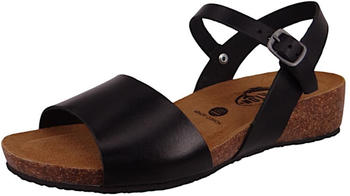 Plakton Komfort Sandalen NOW Vaquetilla Wedge Keil 775896 schwarz