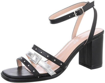 Ital Design Elegante Sandalette 86345212 Schwarz