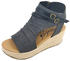 Blowfish Lacey C Rope Sandalette schwarz