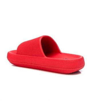 XTI 44489 Flache Sandale rot