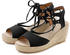 Lascana Sandalette schwarz Keilabsatz Damen