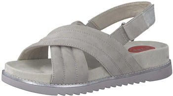 Jana Shoes 8-8-28205-28 Flache Sandale lt grey