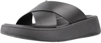 FitWear F-Mode Flatform Keilsandale schwarz