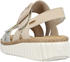 Rieker beige-gold perle