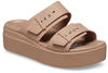 Plateau-Sandalen