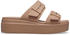 Crocs Brooklyn Lowwedge Sandalen golden