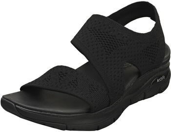 Skechers Arch Fit Vegan Sandalen Damen schwarz