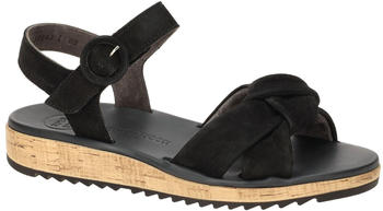 Paul Green 6105 Damen Sandalette Riemchen Sandalen schwarz