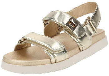 Steve Madden Leder Sandalen gold
