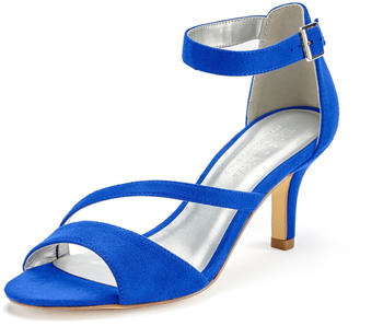 Lascana High-Heel-Sandalette Riemchensandalette blau royalblau