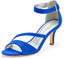 Lascana High-Heel-Sandalette Riemchensandalette blau royalblau
