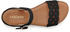 Lascana Sandalette Leder Cut-Outs und weicher Innensohle schwarz