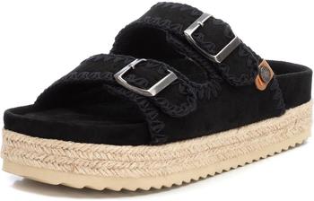 Refresh 171950 Flache Sandale schwarz