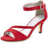 Lascana Sandalette raffiniertem Riemchen rot