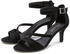 Lascana Sandalette raffiniertem Riemchen schwarz