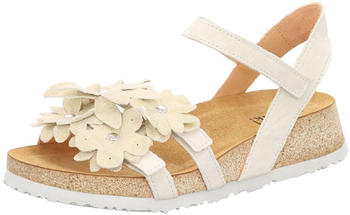 Think KOAK chromfrei gegerbte nachhaltige Slingback Sandale ivory kombi