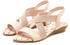 Vivance Dreams Sommerschuh elastischen Riemchen und Keilabsatz rosa