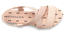 Vivance Dreams Sommerschuh elastischen Riemchen und Keilabsatz rosa
