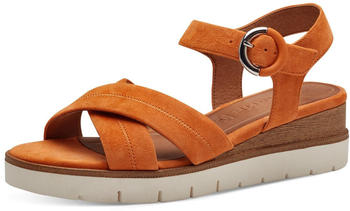 Tamaris Leather Sandals (1-28202-42) orange
