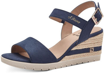 S.Oliver Sandalette Keilabsatz Bast 5-28713-42