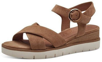 Tamaris Leather Sandals (1-28202-42) braun