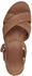 Tamaris Leather Sandals (1-28202-42) braun